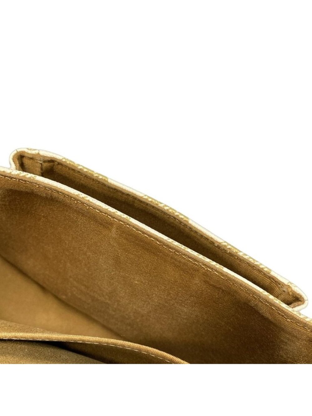 Celine Shoulder Bag Falco Midi Triomphe Canvas Ivory Beige Brown - Picture 13 of 15